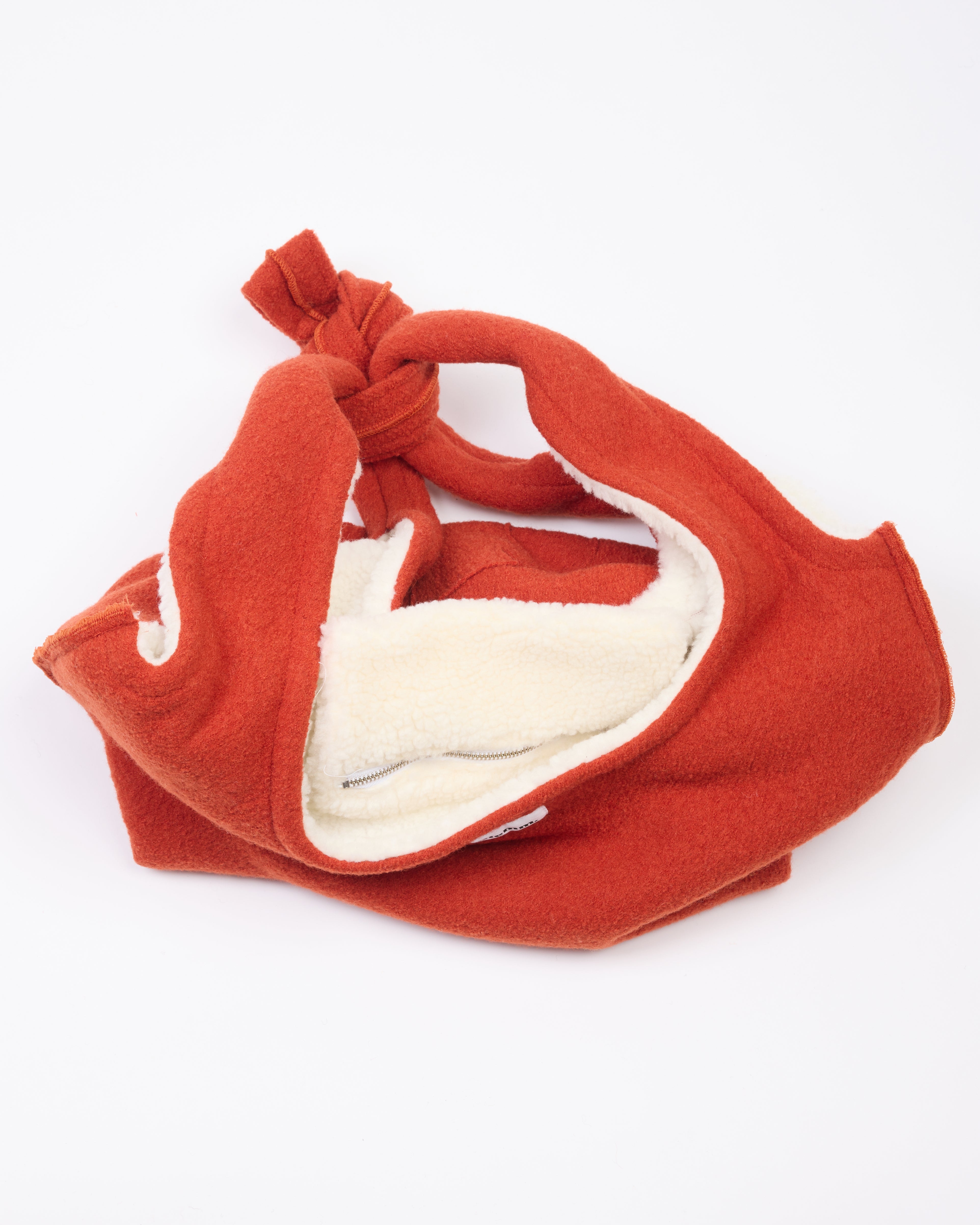 LA BOURSE - LAINE BOUILLIE / ORANGE (PRÉCOMMANDE)