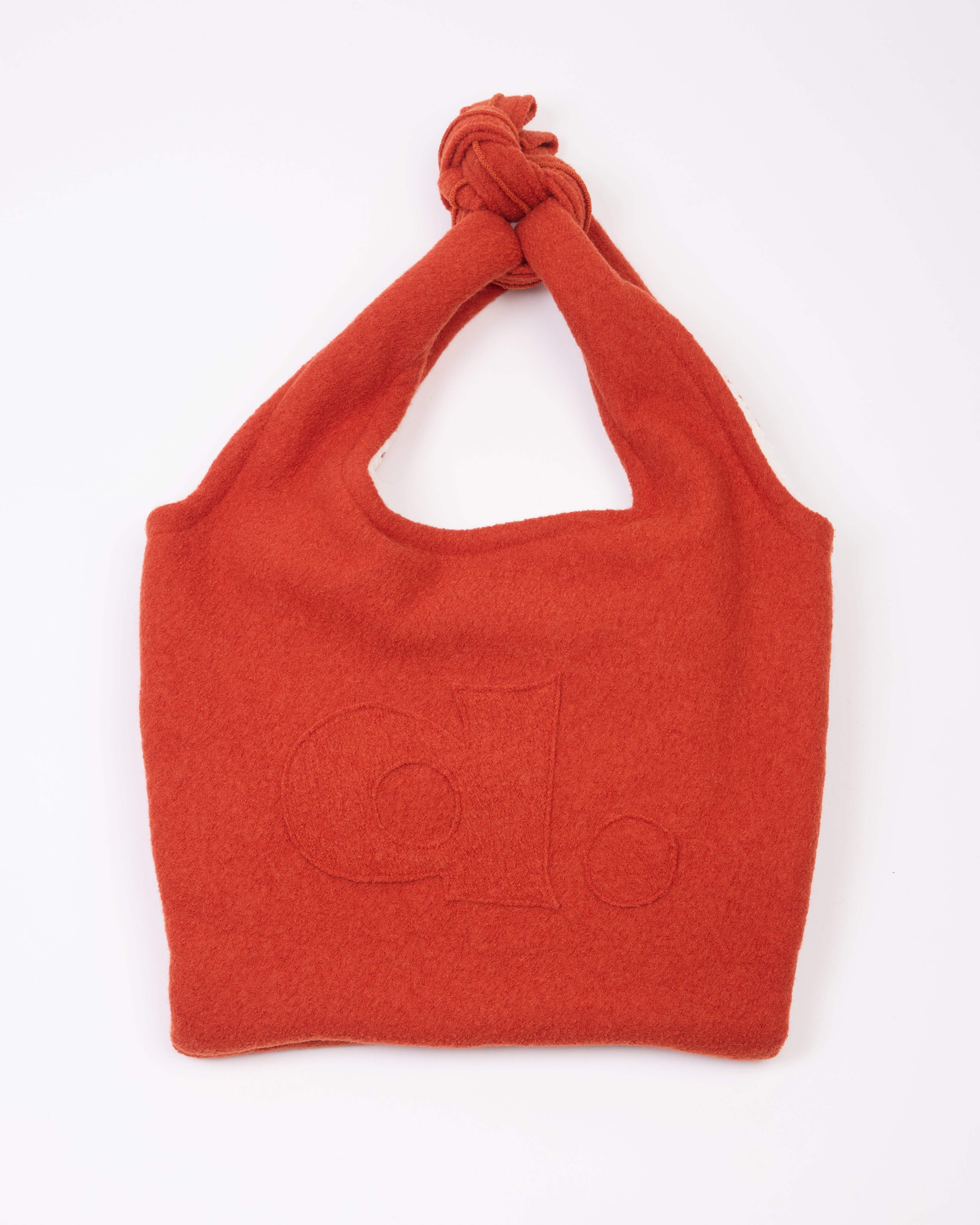 LA BOURSE - LAINE BOUILLIE / ORANGE (PRÉCOMMANDE)