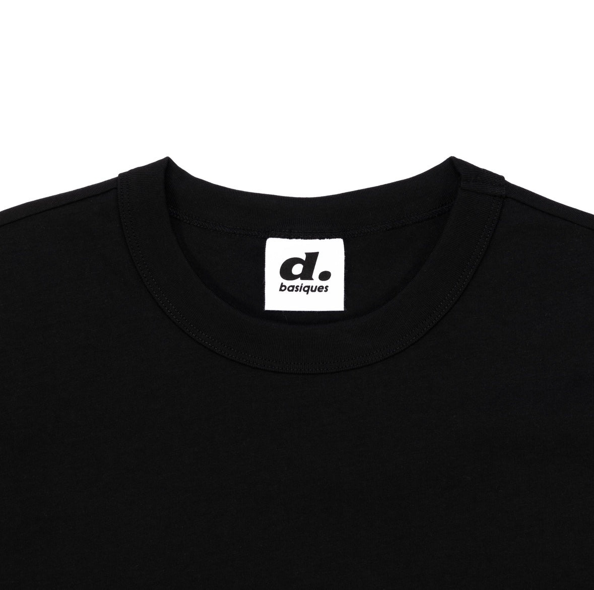 T-shirt d. Basiques - Lot de 2 - Noir