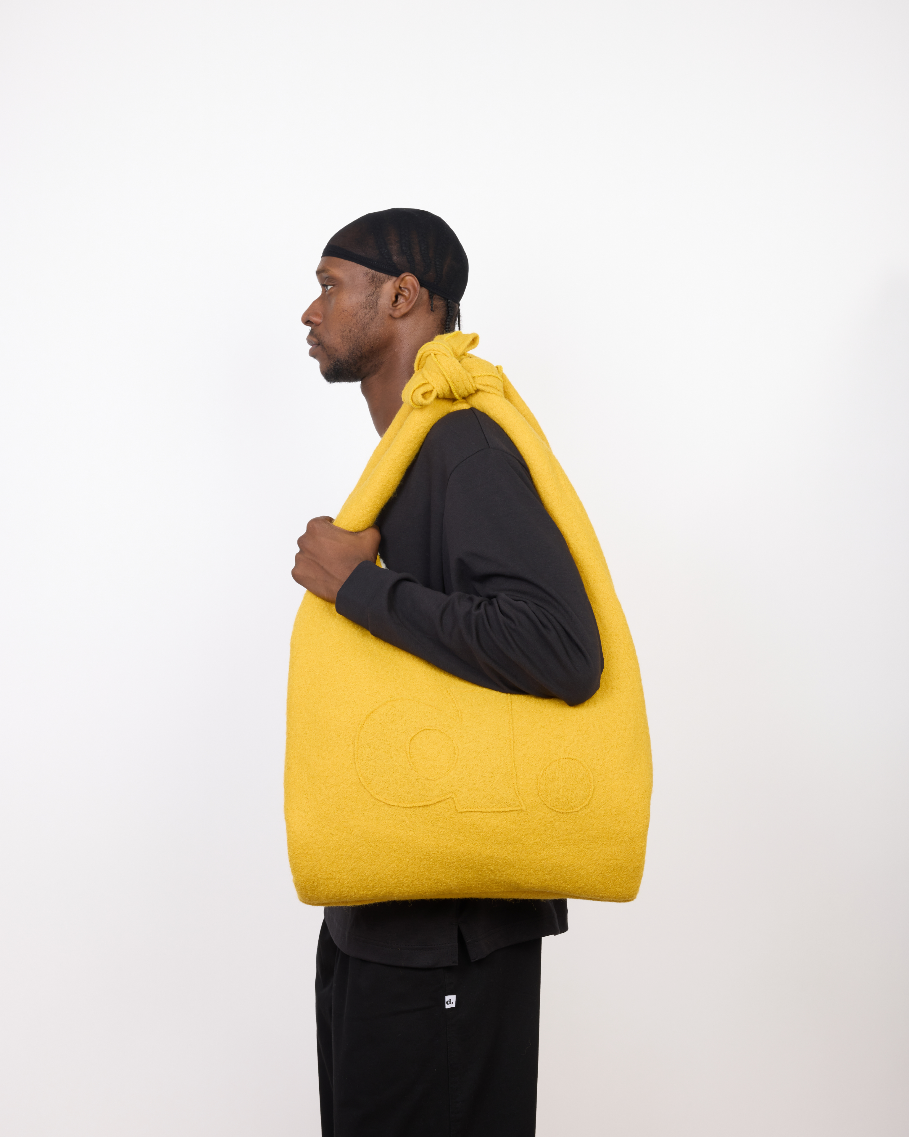 LA BOURSE - LAINE BOUILLIE / JAUNE (PRÉCOMMANDE)