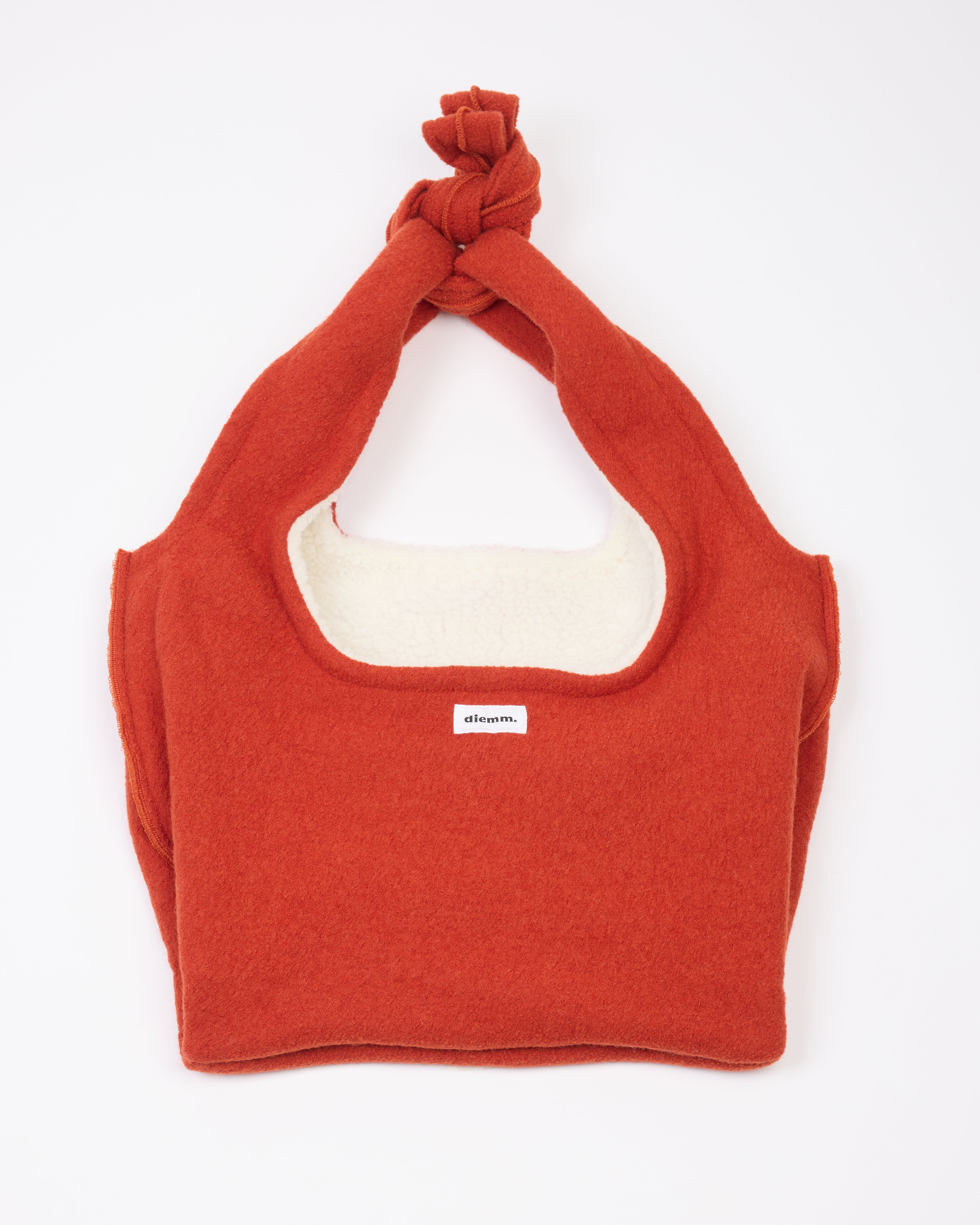 LA BOURSE - LAINE BOUILLIE / ORANGE (PRÉCOMMANDE)