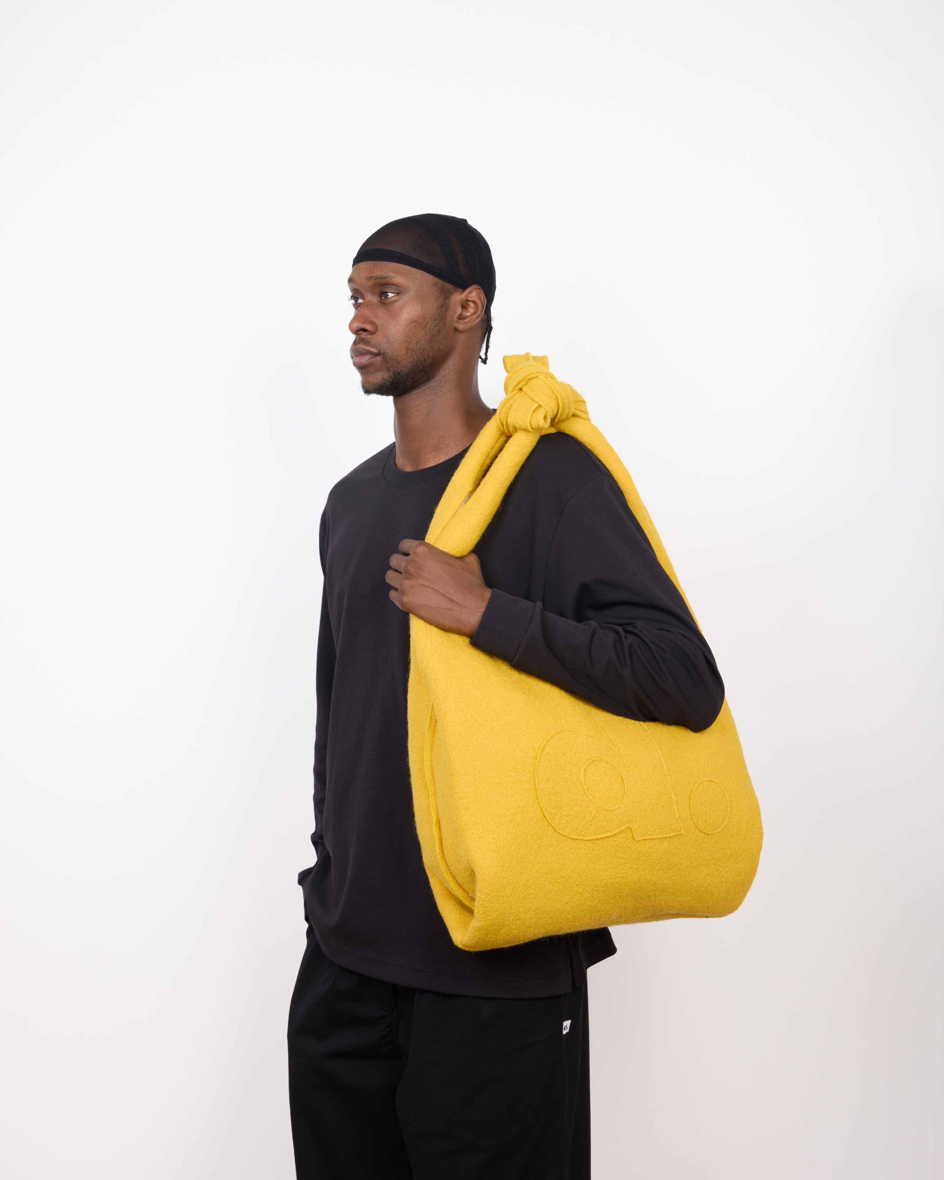 LA BOURSE - LAINE BOUILLIE / JAUNE (PRÉCOMMANDE)